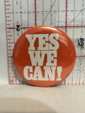 Yes We Can Button Pinback