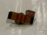 Military Ribbon '72 Lapel Hat Pin CO
