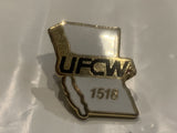 UFCW 1518 British Columbia Lapel Hat Pin CO