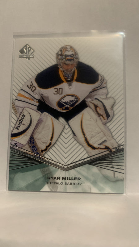 #48 Ryan Miller Buffalo Sabres 2011-12 SP Authentic Hockey Card
