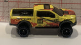 Yellow '17 Ford F-150 Raptor Truck Hot Wheels Toy Diecast Car