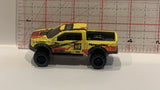 Yellow '17 Ford F-150 Raptor Truck Hot Wheels Toy Diecast Car