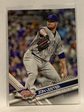 #144 Jon Lester League Leaders Chicago Cubs 2017 Topps Series One Baseball Card