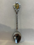 September Aster Flower  Souvenir Spoon