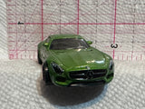 Green Mercedes AMG GT DTW84 2016 Hot Wheels Diecast Car