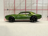 Green '67 Pontiac Firebird 400 Hot Wheels Diecast Car