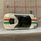 White Lamborghini Reventon Roadster Hot Wheels Loose Diecast Car 1/64 HG