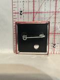 Three D Design Button Pinback