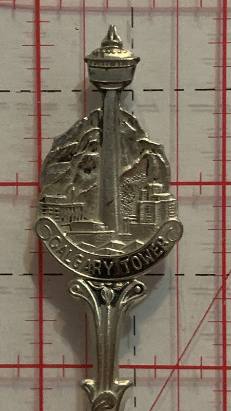 Calgary Tower Alberta   Souvenir Spoon