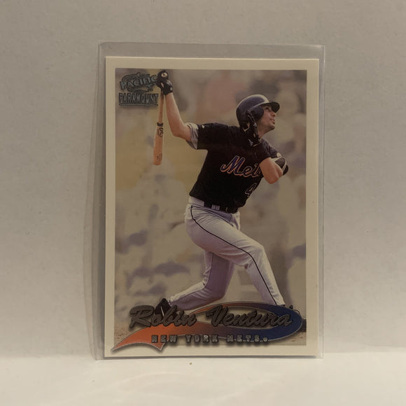#156 Robin Ventura New York Mets 1999 Pacific Paramount Baseball Card HZ