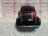 Black Pawn Volkswagen Beetle 1988 Hot Wheels Diecast Car