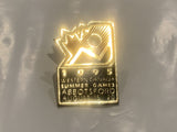 1995 Western Canada Summer Games Abbotsford August Lapel Hat Pin CP