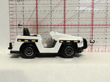 White Airport Service Trolley Unbranded Diecast Car