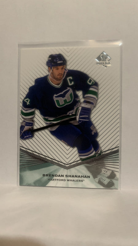#59 Brendan Shanahan Hartford Whalers 2011-12 SP Authentic Hockey Card