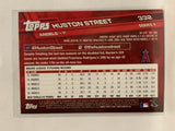 #332 Huston Street Los Angeles Angels 2017 Topps Series One Baseball Card