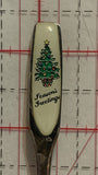Season's Greetings Christmas Tree 1983 Commemorative  Souvenir Spoon