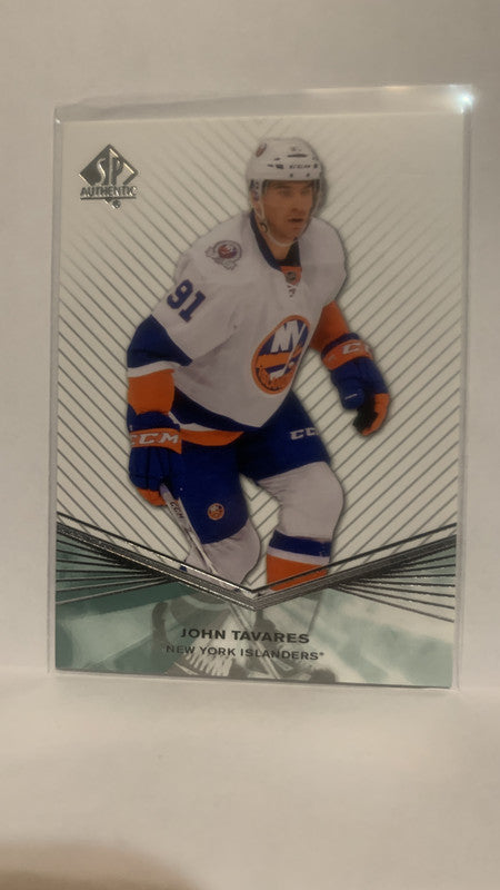 #89 John Tavares New York Islanders 2011-12 SP Authentic Hockey Card