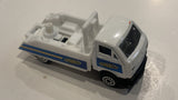 White Fast Lane Utility Truck Unbranded Toy Diecast Car
