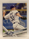 #334 Drew Smyly Tampa Bay Rays 2017 Topps Series One Baseball Card