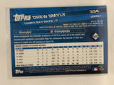 #334 Drew Smyly Tampa Bay Rays 2017 Topps Series One Baseball Card