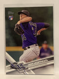 #335 Jeff Hoffman Rookie Colorado Rockies 2017 Topps Series One Baseball Card