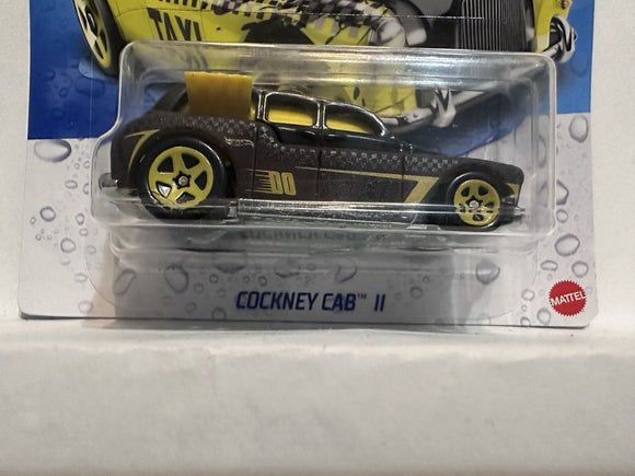 Black Cockney Cab II Color Shifters GKC16-LA14 2022 Hot Wheels Diecast Car