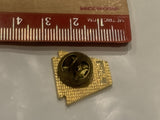 100% Attendance Lions Club 1985 86 Lapel Hat Pin CP