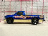 Blue Wolfman Pizza Dodge Ram Truck Hot Wheels Diecast Car