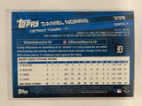 #339 Daniel Norris Detroit Tigers 2017 Topps Series One Baseball Card