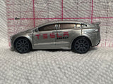 Grey Tesla Energy Model X DTX01 2016 Hot Wheels Diecast Car