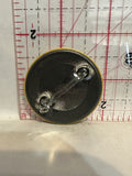 Construction Completed Braces Teeth Button Pinback