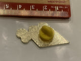 Music Heart Love Notes Lapel Hat Pin CP