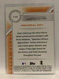 #S-28 Jose Altuve Memorial Day Houston Astros 2017 Topps Series One Baseball Card