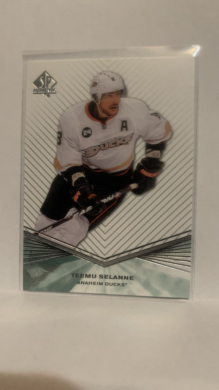 #98 Teemu Selanne Anaheim Ducks 2011-12 O-Pee-Chee Hockey Card