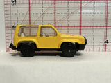 Yellow Construction Jeep Unbranded Diecast Car