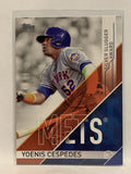 #SS-16 Yoenis Cespedes Silver Slugger New York Mets 2017 Topps Series One Baseball Card