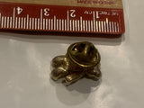 Teddy Bear Big Heart Lapel Hat Pin CP