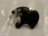 Roaring Black Panther Lapel Hat Pin CP