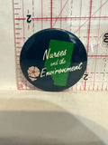 Nurses and the Environment Alberta Button Pinback