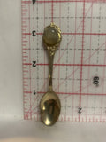 White Cream Gem Rock Souvenir Spoon