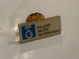 Inland Pacific Waterworks Logo Lapel Hat Pin CP
