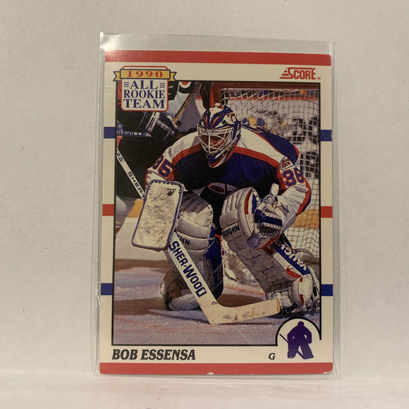 #324 Bob Essensa Winnipegs Jets   1990-91 Score Hockey  Card A1X