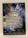 #5T-16 Wil Myers  San Diego Padres 2017 Topps Series One Baseball Card