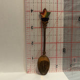 Capilano Canyon BC Canada Maple Leaf collectable Souvenir Spoon PA