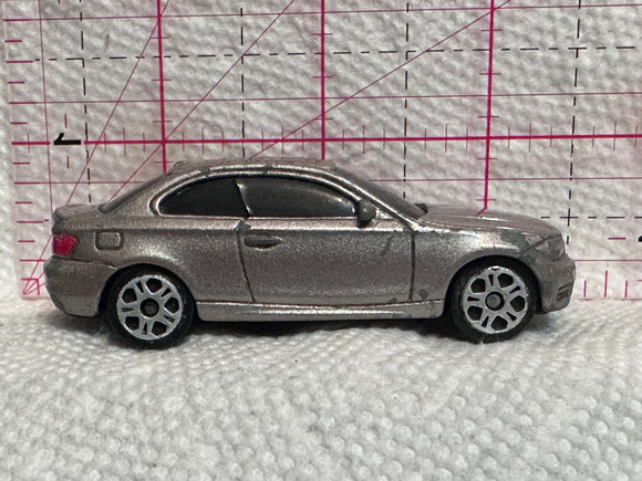 Grey BMW 1 Series Coupe Maisto Diecast Car