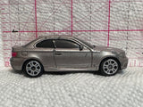 Grey BMW 1 Series Coupe Maisto Diecast Car