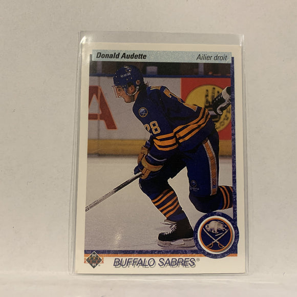 #519 Donald Audette Buffalo Sabres   1990-91 Upper Deck Hockey  Card A1X
