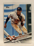 #75 Carlos Correa Houston Astros 2017 Topps Series One Baseball Card
