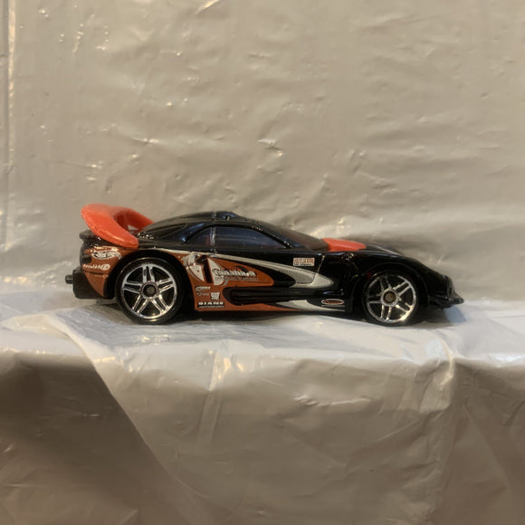 Black #1 Callaway C7 Hot Wheels Loose Diecast Car 1/64 HH