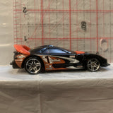 Black #1 Callaway C7 Hot Wheels Loose Diecast Car 1/64 HH